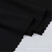 Ткань спандекс джерси спортивной одежды черного полиэстера DTY